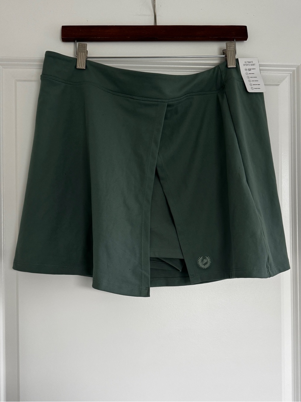 New V.S. PINK Green Ultimate Sports Skirt w/ Built in Shorts XXL